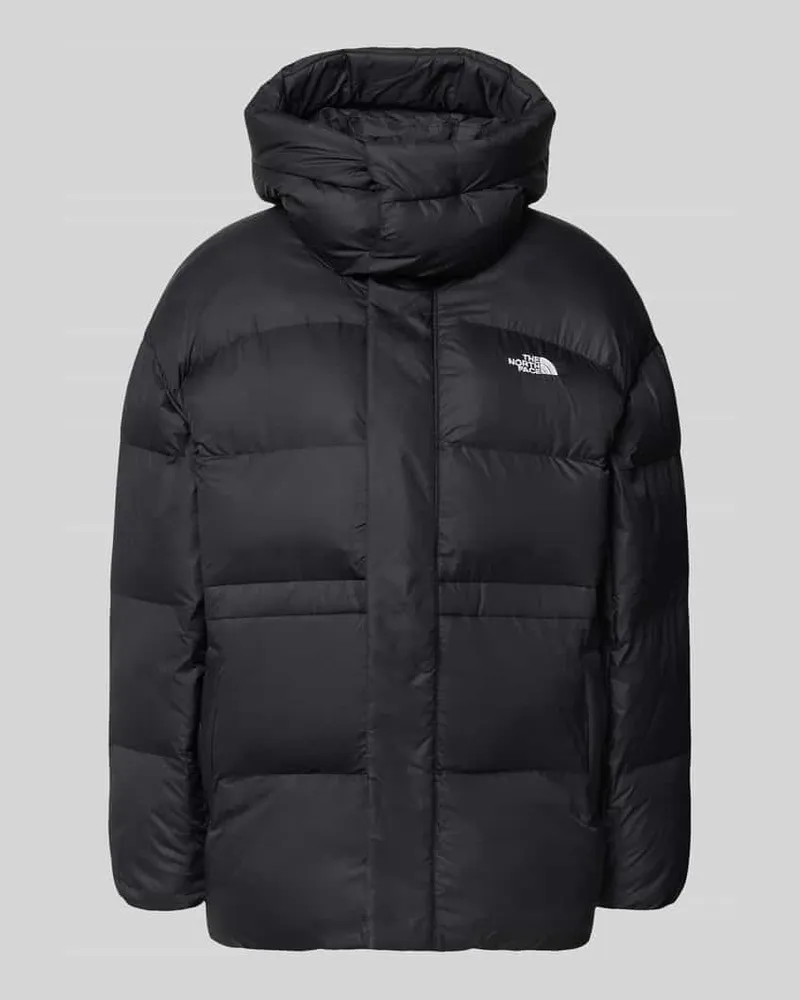 The North Face Oversized Fit Jacke in Stepp-Optik mit Logo-Stitching Black