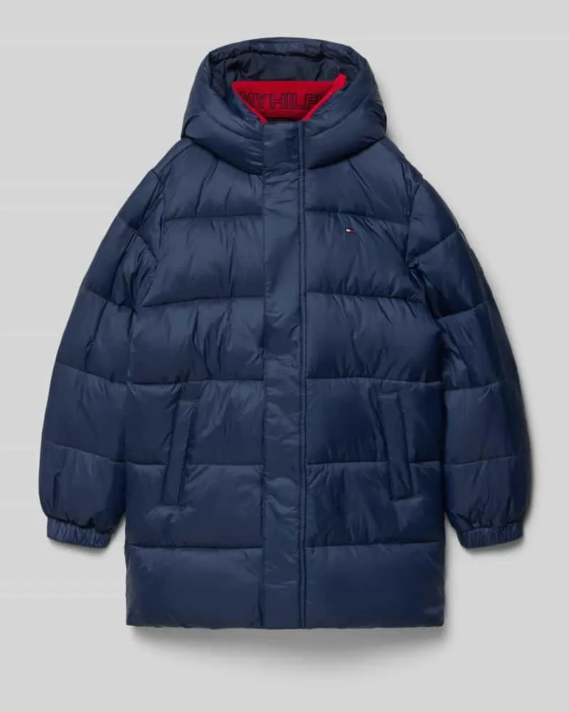 Tommy Hilfiger Regular Fit Steppjacke mit Zweiwege-Reißverschluss Marine