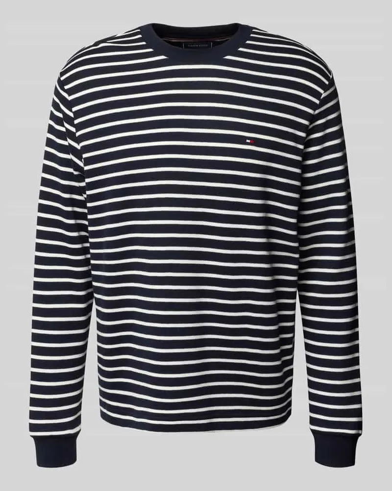 Tommy Hilfiger Relaxed Fit Pullover aus reiner Baumwolle Weiss