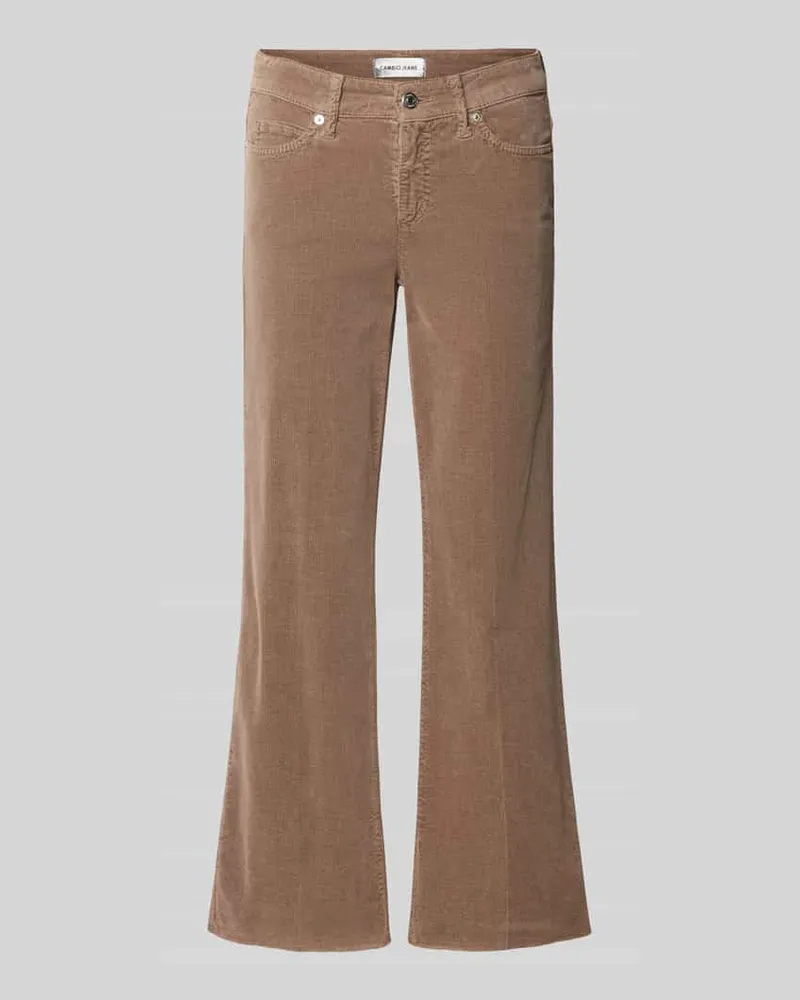Cambio Cordhose in verkürzter Passform Modell 'FRANCESCA Mud