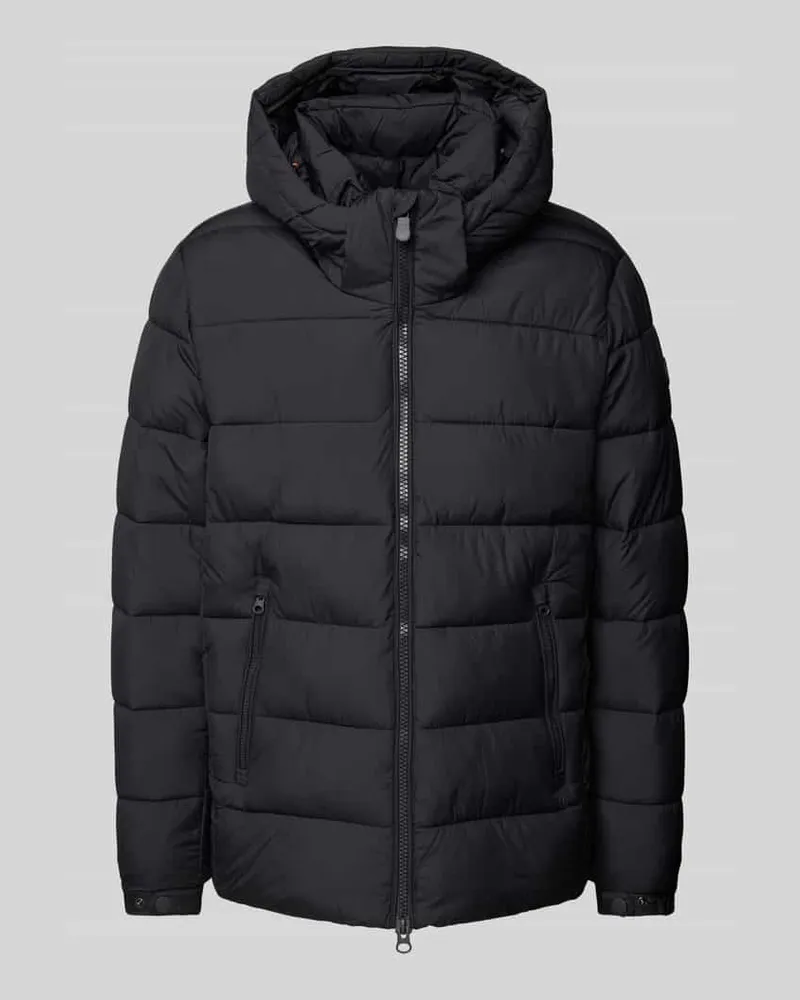 Save The Duck Steppjacke mit Label-Detail Modell 'BORIS Marine