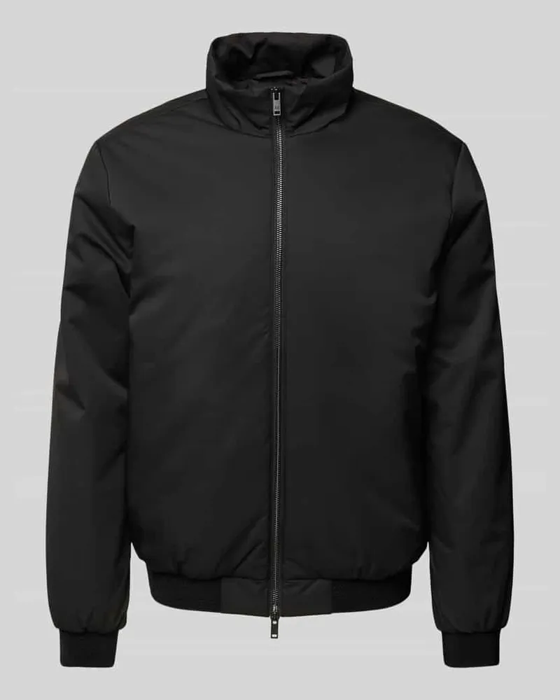 Matinique Bomberjacke mit Stehkragen Modell 'banner Black