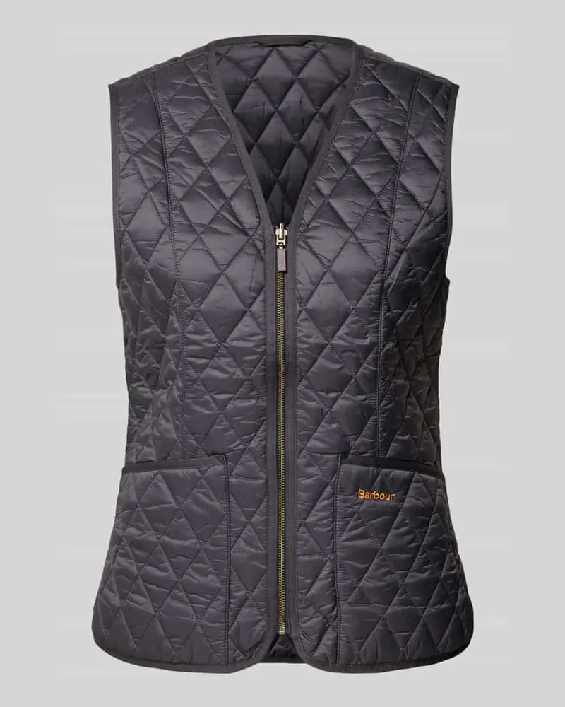 Barbour Regular Fit Weste mit V-Ausschnitt Modell 'BETTY Marine