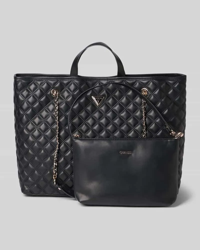 Guess Shopper mit Label-Detail Modell 'GIULLY II LARGE Black