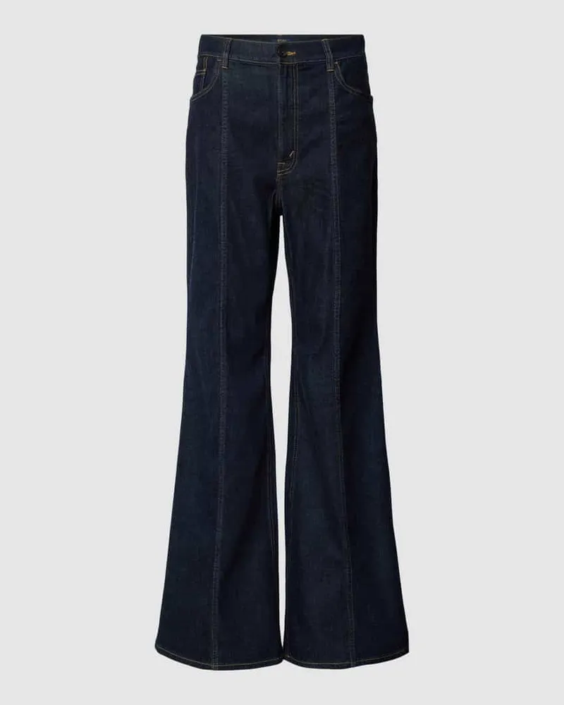 Ralph Lauren Flared Cut Jeans im 5-Pocket-Design Dunkelblau
