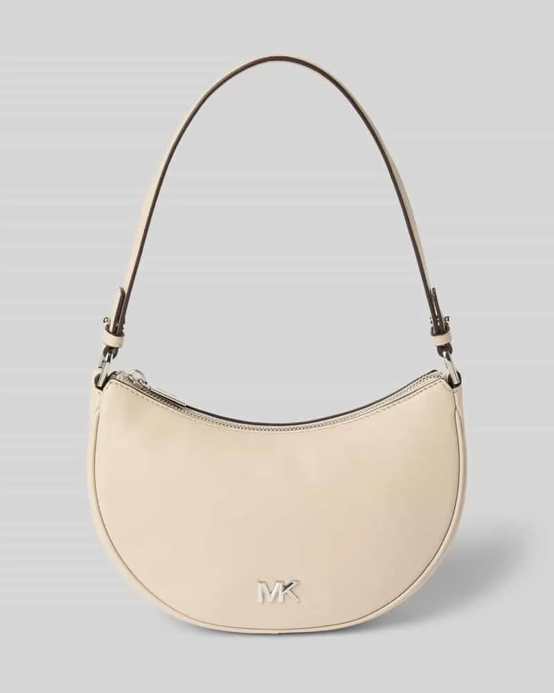 Michael Kors Handtasche mit Label-Applikation Modell 'KYLA Ecru