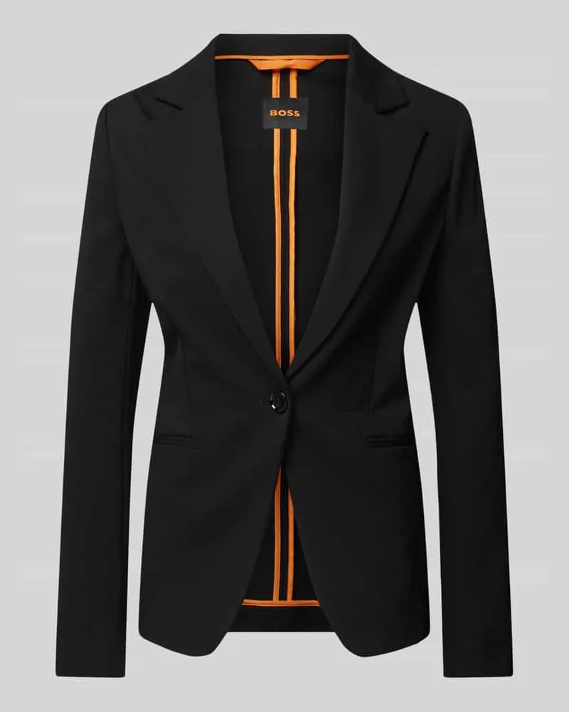 HUGO BOSS Blazer mit Knopfverschluss Modell 'Jaslim Black