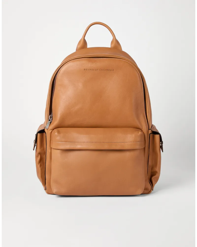 Brunello Cucinelli Rucksack Braun