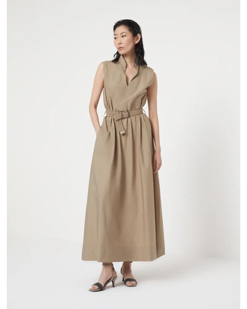 Brunello Cucinelli Kleid Beige