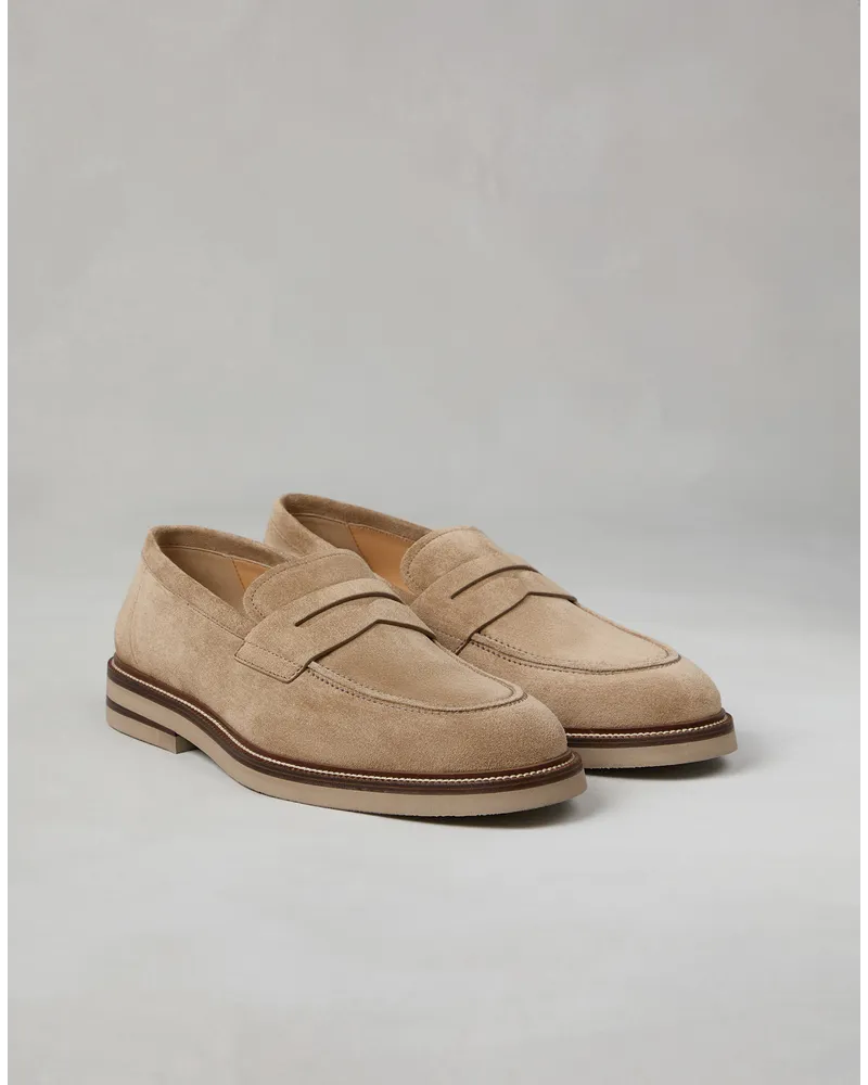 Brunello Cucinelli Penny-Loafers Braun