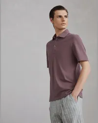 Brunello Cucinelli Poloshirt Violett