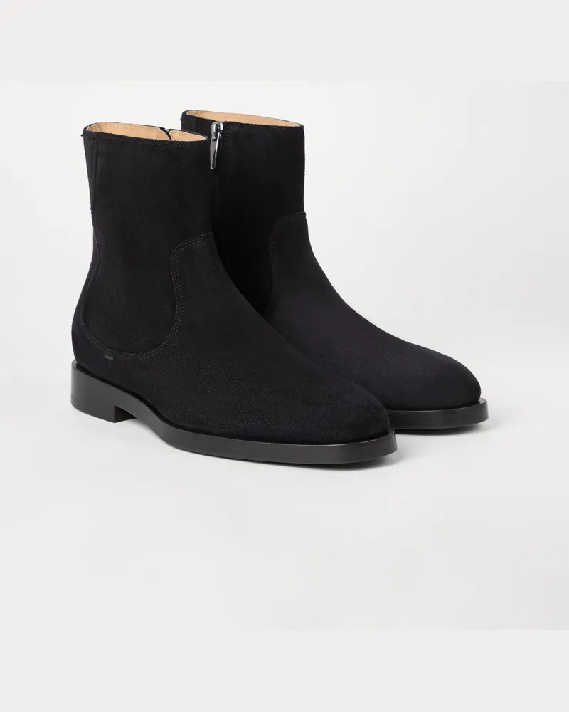 Brunello Cucinelli Chelsea-Boots Schwarz