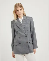 Brunello Cucinelli Blazer Grau