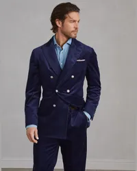 Brunello Cucinelli Eineinhalb-reihiger Blazer Blau