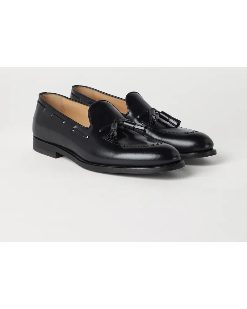 Brunello Cucinelli Tassel-Loafers Schwarz