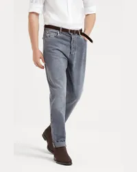 Brunello Cucinelli 5-Pocket-Hose Grau