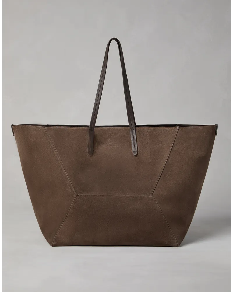 Brunello Cucinelli Shopper Braun