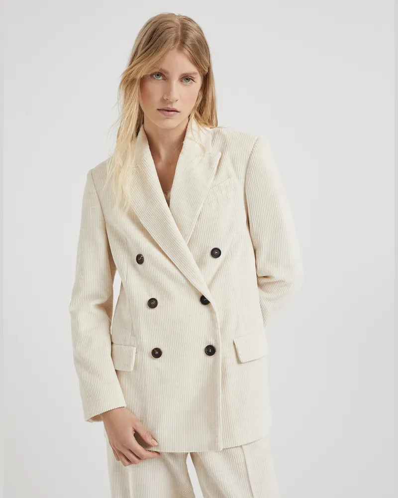 Brunello Cucinelli Blazer Weiß