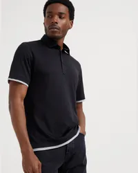 Brunello Cucinelli Poloshirt Schwarz