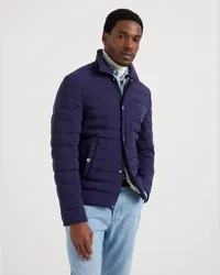 Brunello Cucinelli Daunenjacke Blau