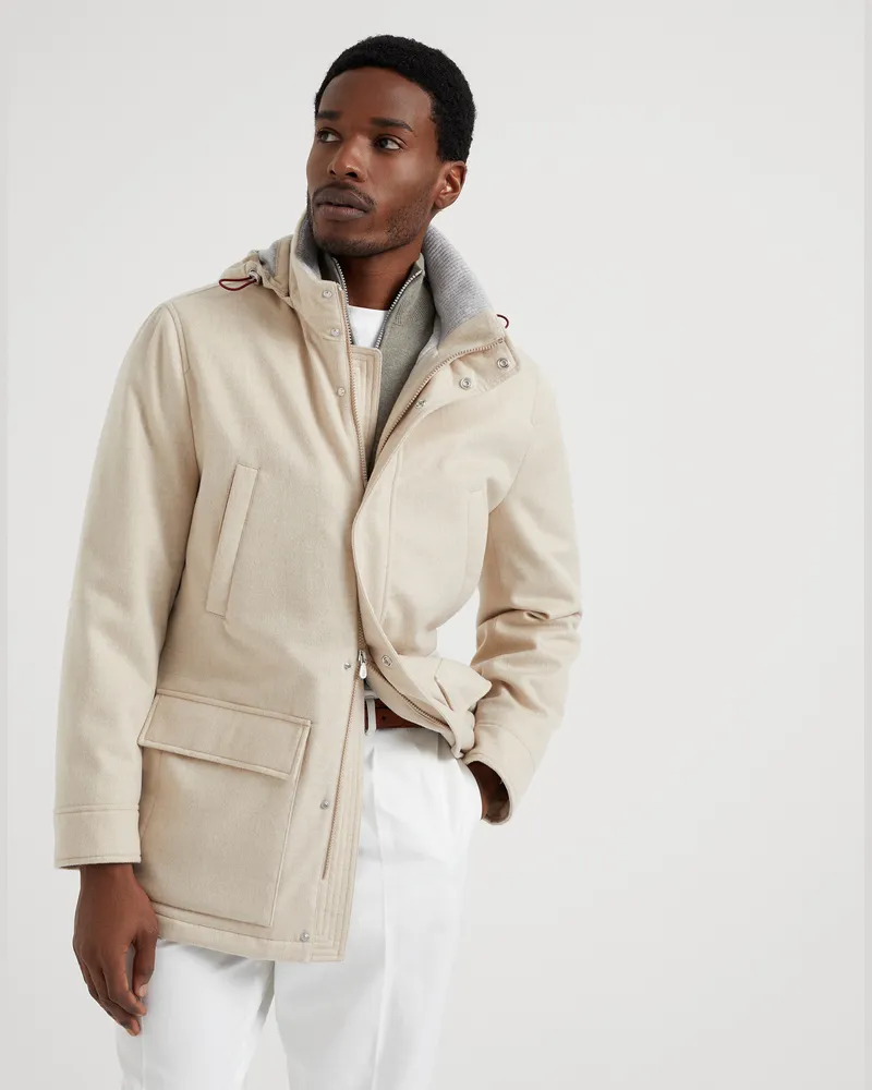 Brunello Cucinelli Parka Beige