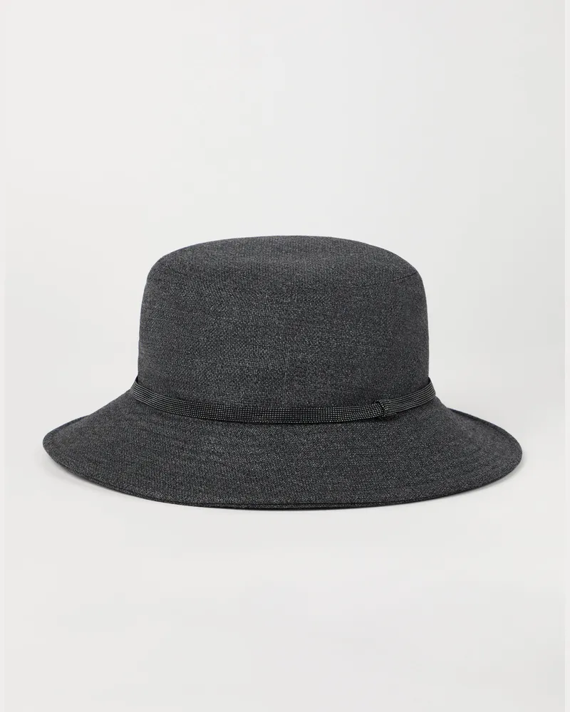 Brunello Cucinelli Hüte & Caps Grau