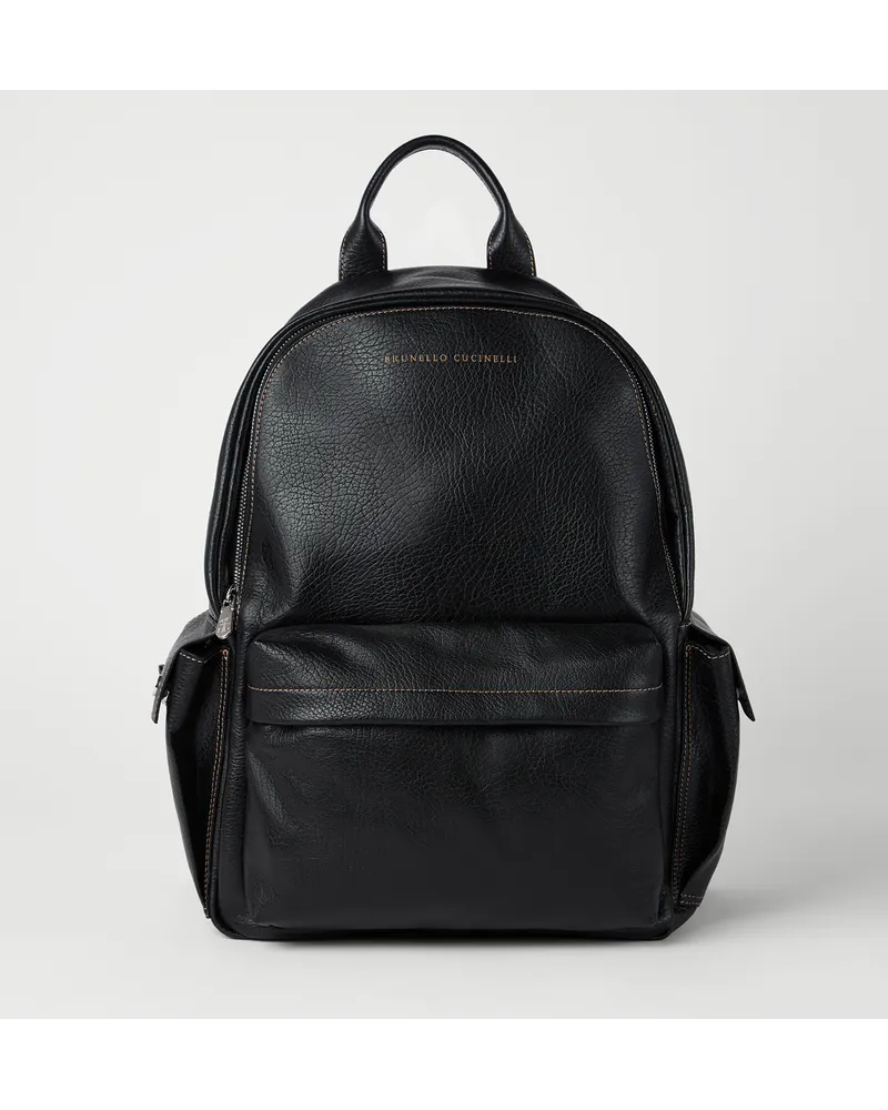 Brunello Cucinelli Rucksack Schwarz