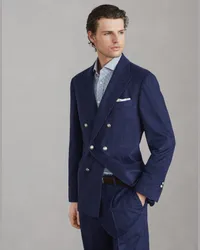 Brunello Cucinelli Eineinhalb-reihiger Blazer Blau