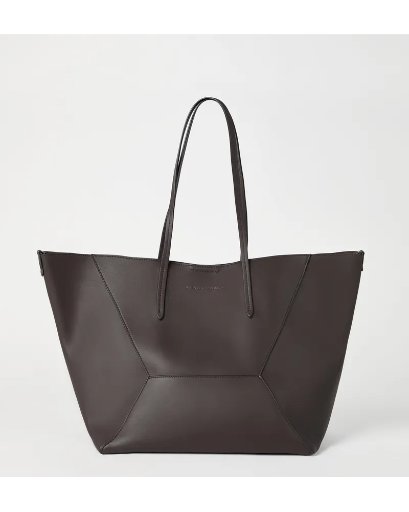 Brunello Cucinelli Shopper Braun