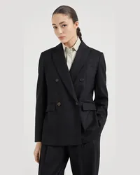 Brunello Cucinelli Blazer Schwarz