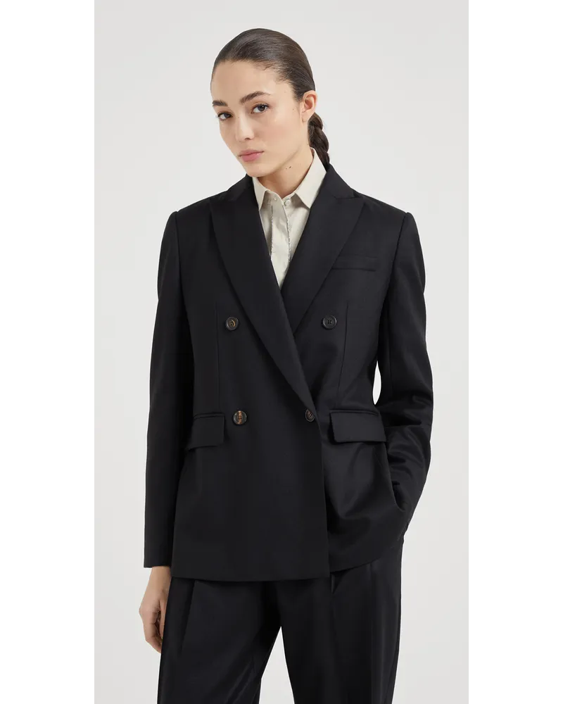 Brunello Cucinelli Blazer Schwarz