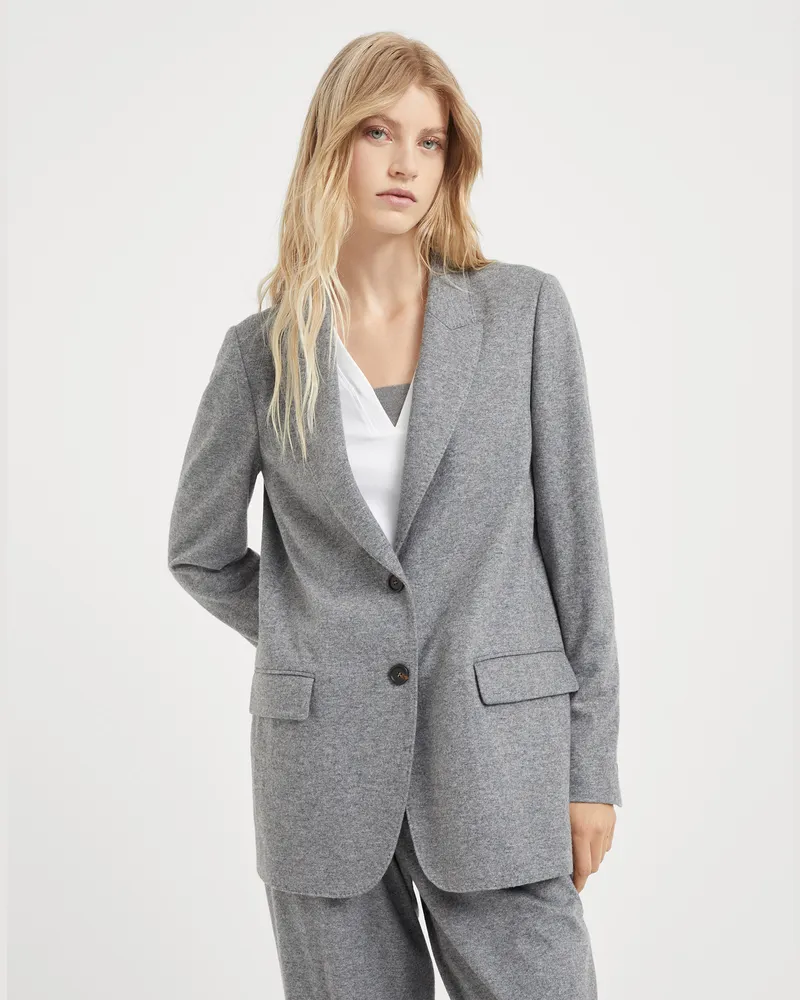 Brunello Cucinelli Blazer Grau