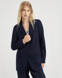 Brunello Cucinelli Blazer Blau