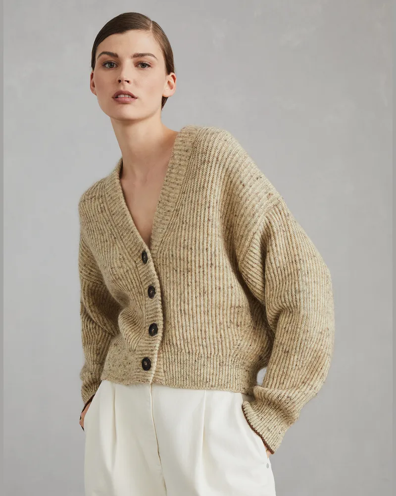 Brunello Cucinelli Strickjacke Beige