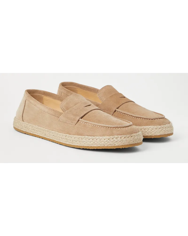 Brunello Cucinelli Penny-Loafers Beige