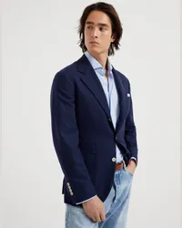 Brunello Cucinelli Einreihiger Blazer Blau