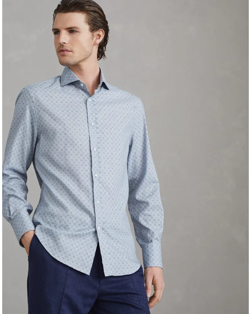 Brunello Cucinelli Slim Blau