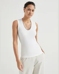 Brunello Cucinelli Top Weiß