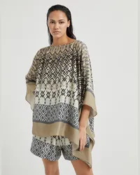 Brunello Cucinelli Poncho Braun