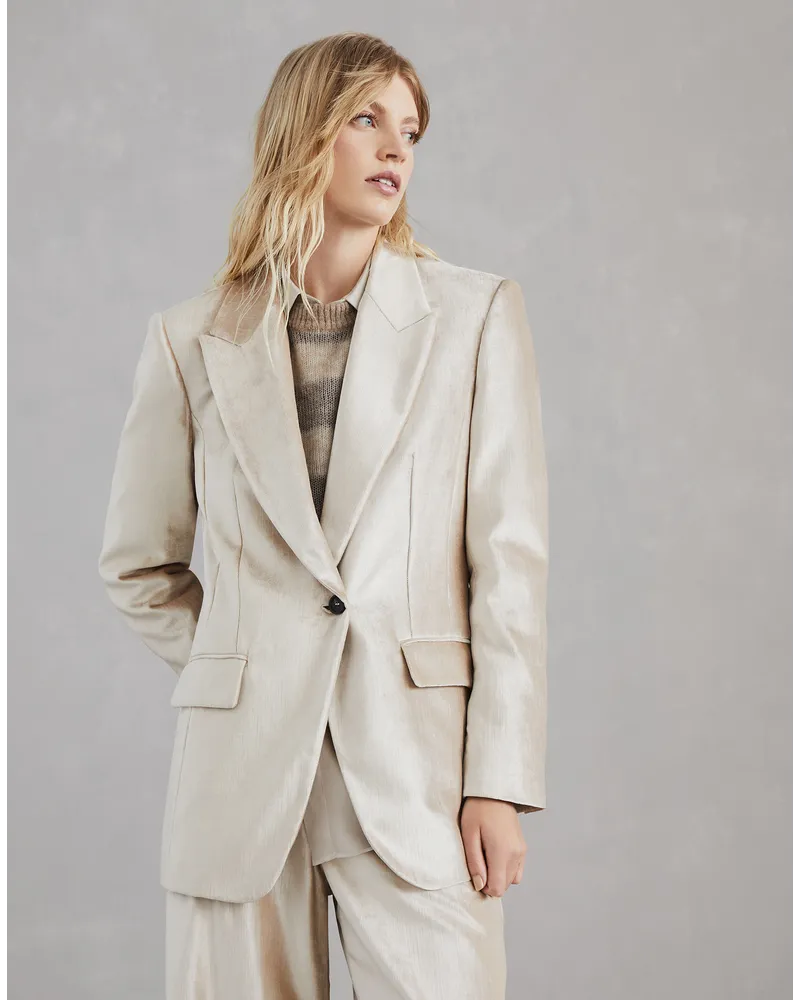 Brunello Cucinelli Blazer Beige