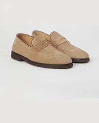 Brunello Cucinelli Penny-Loafers Braun