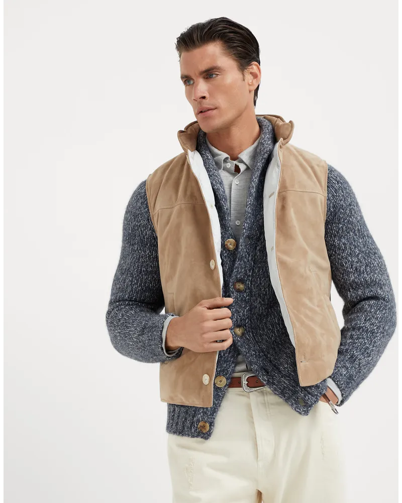 Brunello Cucinelli Leder Braun