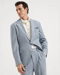 Brunello Cucinelli Einreihiger Blazer Blau