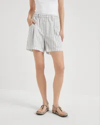 Brunello Cucinelli Bermudas & Shorts Grau