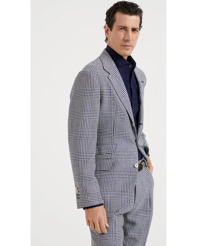 Brunello Cucinelli Einreihiger Blazer Blau