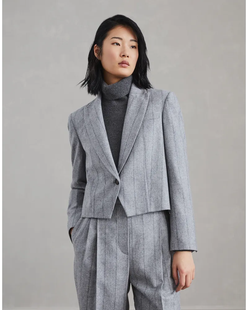 Brunello Cucinelli Blazer Grau