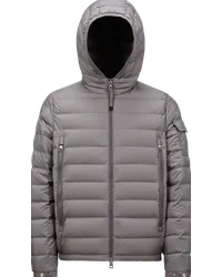 Moncler Galion Kurze Daunenjacke Grau