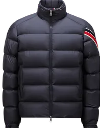 Moncler Solayan kurze Daunenjacke Blau