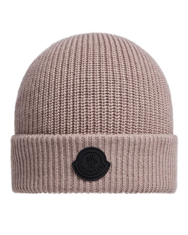 Moncler Mütze aus Wolle Pink