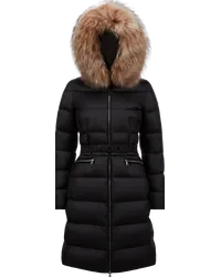 Moncler Boedic lange Daunenjacke Schwarz